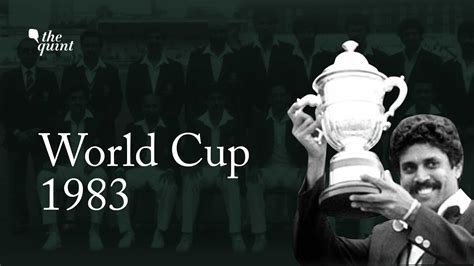 The Big Story: Why The World Cup of 1983 Changed The Face of Indian Cricket