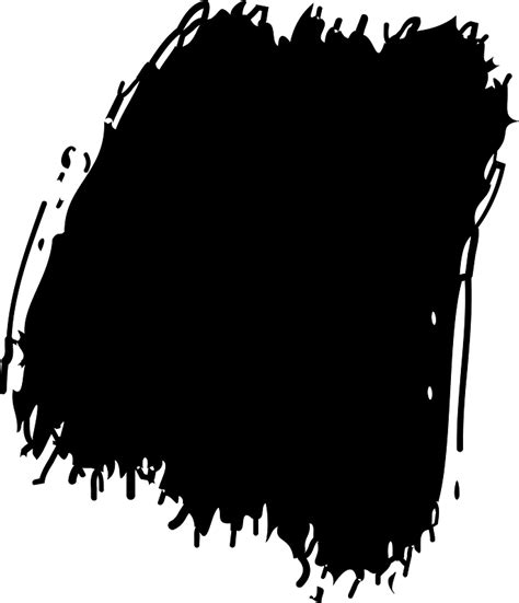 Brush strokes vector art clipart. Free download transparent .PNG | Creazilla