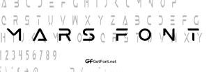 Download Mars Font Now! - GetFont