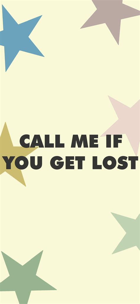 Call Me If You Get Lost Wallpapers - Wallpaper Cave