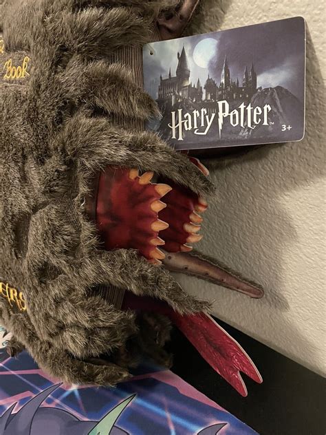 Harry Potter Monster Book Of Monsters Plush The Noble Collection 16” NWT | eBay