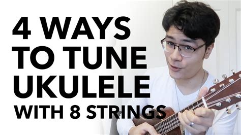 How to tune an 8-String Ukulele - YouTube