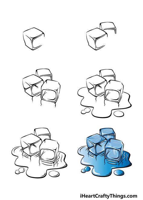 How to Draw an Ice Cube - Savage Blipts