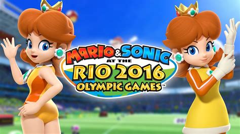 Princess Daisy in All Single Events - Mario & Sonic At The Rio 2016 Olympic Games - YouTube