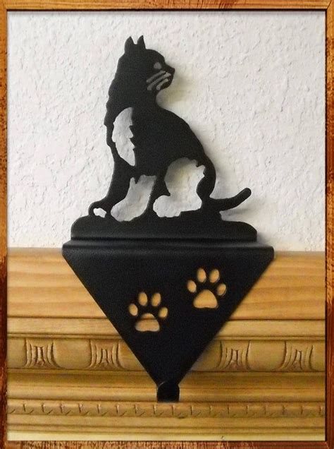 Kitten Christmas Stocking Holder | Etsy | Christmas stocking holders ...