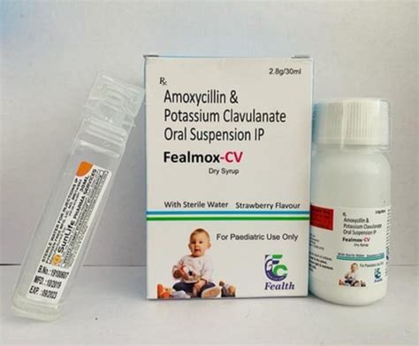 Amoxicillin And Potassium Clavulanate Pediatric Dry Syrup Oral Suspension at Best Price in ...
