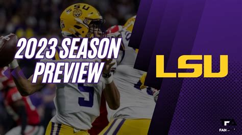 LSU Tigers - 2023 College Football Season Preview | The Fan Attic - Win ...