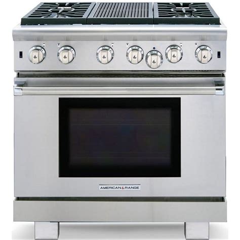 American Range 36-inch Freestanding Gas Range with Convection ...