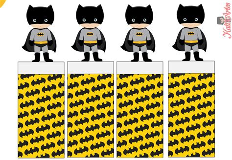 Batman Free Printable Original Nuggets Wrappers. - Oh My Fiesta! in english