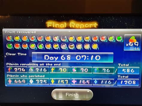 Pikmin 3 final scores : r/Pikmin