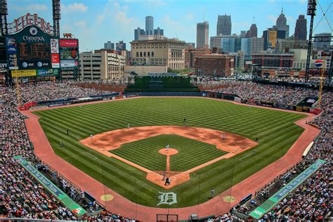 Comerica Park, Home of the Detroit Tigers MLB team | JoeyBLS Photography