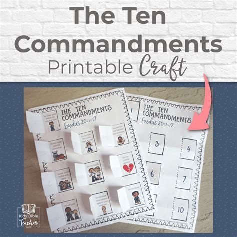 29+ Crafts For Ten Commandments - ChanelKelvin