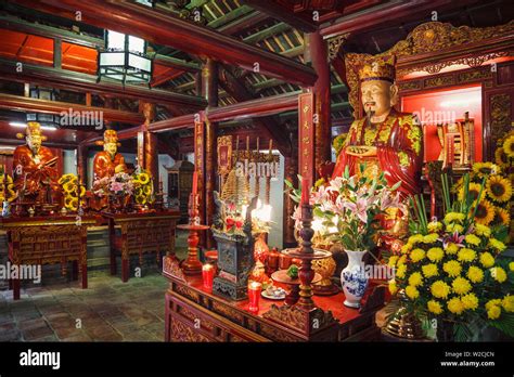 Vietnam, Hanoi, Temple of Literature Stock Photo - Alamy