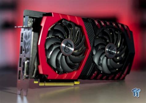 MSI GeForce GTX 1060 Gaming X 6G Graphics Card Review