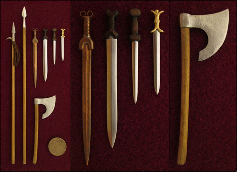 Some Celtic Weapons by AtriellMe on DeviantArt