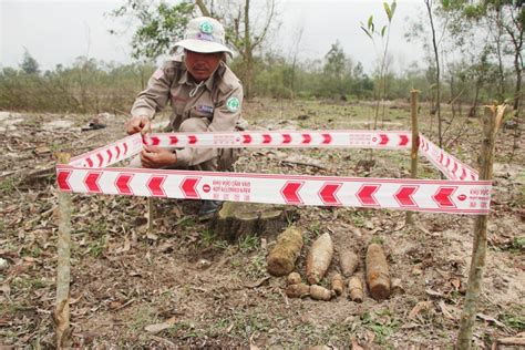 A Cache of Explosive Ordnance Located Near the Former Demilitarized ...