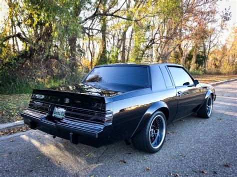 1986 Buick Regal Grand National GNX Turbo T Type 1987