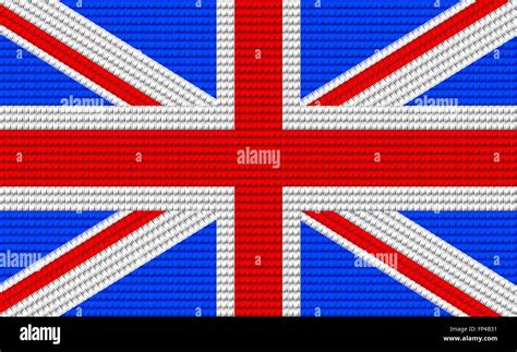 UK flag embroidery design pattern Stock Vector Image & Art - Alamy