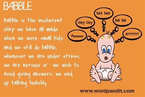 Meaning of Babble