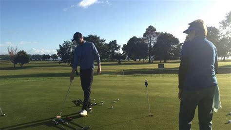 Omokoroa Golf Club Short Game Workshop: Putter length with Andrew Gurney - YouTube