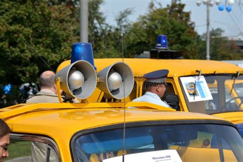 Soviet police car editorial photography. Image of foghorn - 76649362