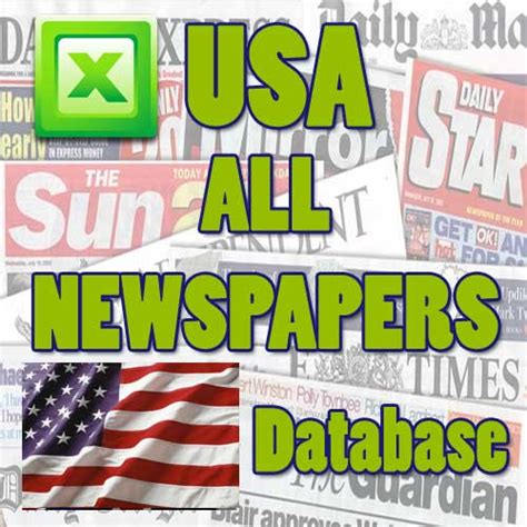 US NewsPapers Database Directory List - Media Contacts Pro