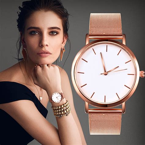 Montre femme maille milanaise rose gold - Bijoux Femmes/Montres - colsha avenue