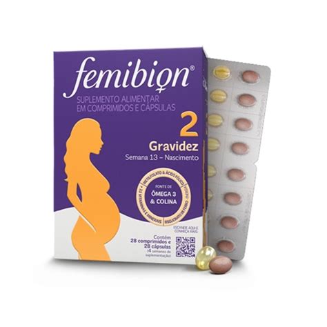 Femibion 2 Gravidez 28cpr + 28cáps - Femibion 2 Gravidez 28cpr + 28cáps - P&G HEALTH