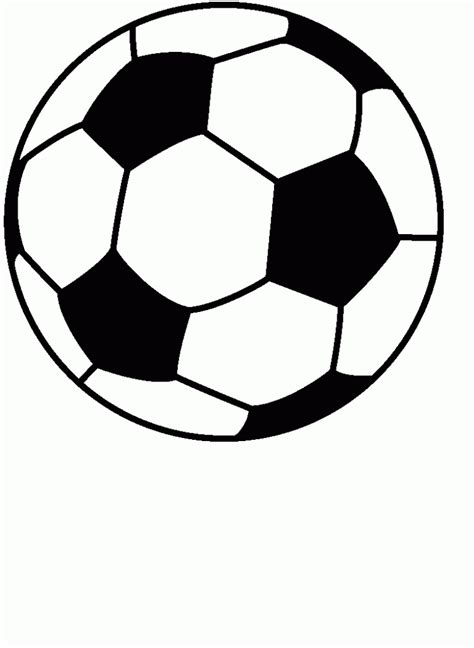 Printable Soccer Balls - Coloring Home