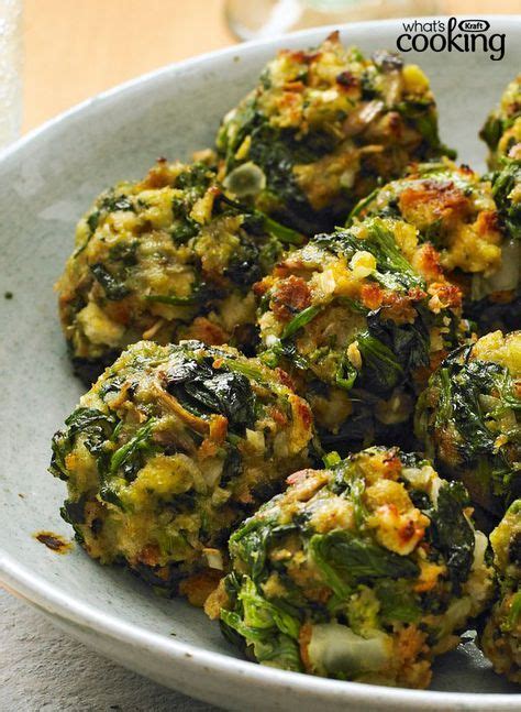 Pin by Shunta Franklin on appetizers | Spinach balls, Stove top ...