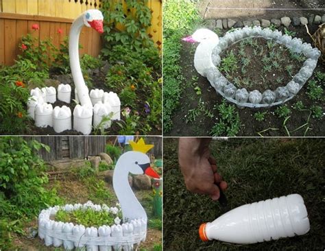 Plastic Bottles Craft Ideas for Garden: Creative DIY decorations