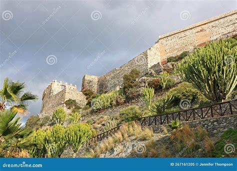 Almunecar Castle in Andalucia , Spain Stock Image - Image of ancient ...