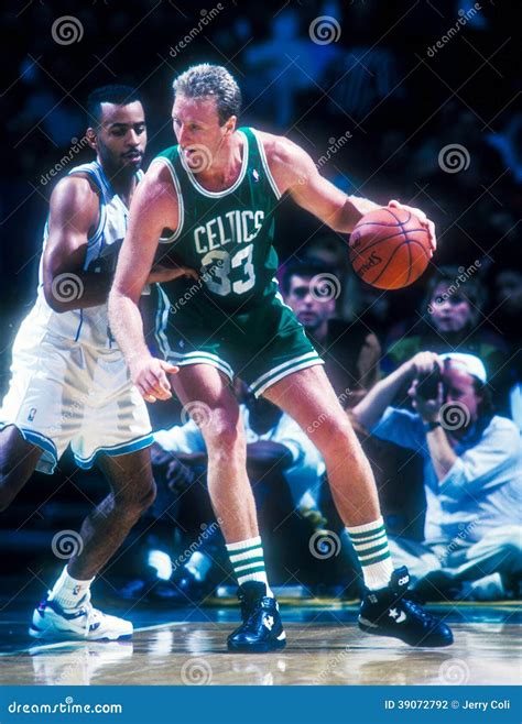 Larry Bird Boston Celtics Legend Editorial Photography - Image of ...