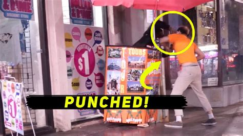 Shooting Prank GONE WRONG (PUNCHED) - YouTube