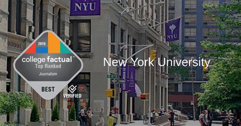 NYU Is #5 in 2019 Best Schools for Journalism Ranking - College Factual