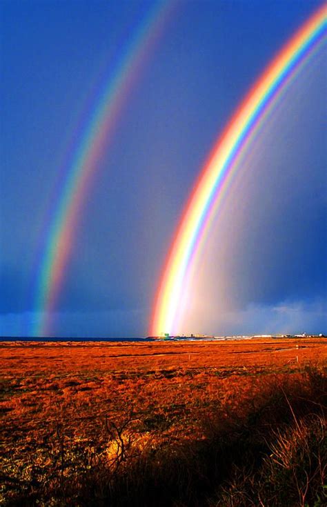 End of the Rainbow by Ron Regalado | Rainbow pictures, Rainbow sky, Beautiful rainbow