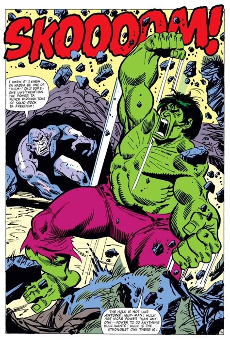 Hulk by Sal Buscema | Hulk comic, Sal buscema, Hulk marvel