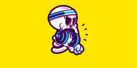 Skeleton Crew - Facebook Animated .gif Stickers :: Behance