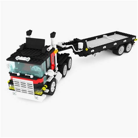 truck trailer lego set max