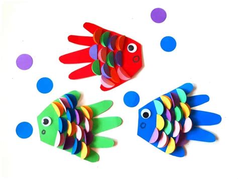 Reel in the Fun with This Easy Handprint Fish Craft for Kids