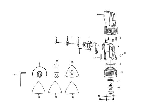 Buy Ridgid R8223404 Replacement Tool Parts | Ridgid R8223404 Other tools in Ridgid Oscillating ...