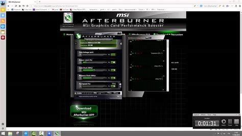 Tutorial Msiafterburner-Rivatuner - YouTube