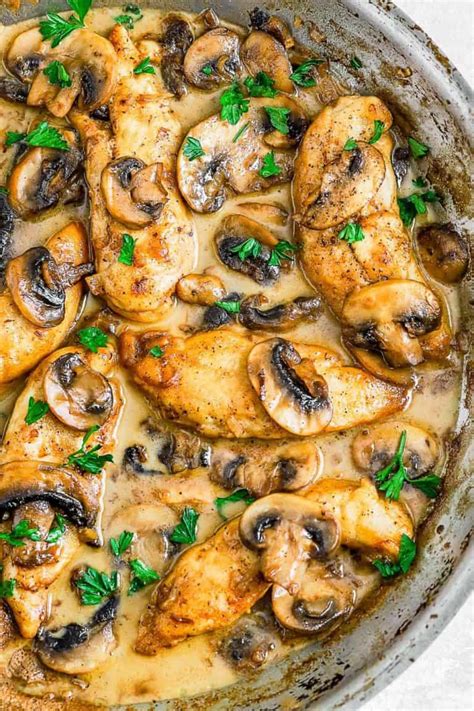 Chicken Marsala Recipe - Easy Chicken Recipes (VIDEO!)