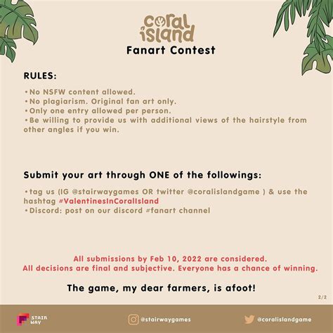 Coral Island’s Fanart Contest🌴 : r/coralisland