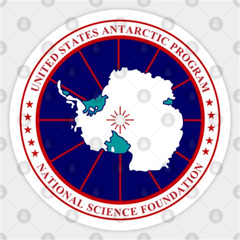 United States Antarctic Program Logo - Antarctic - Sticker