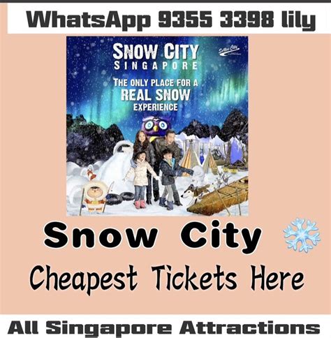 Snow City e ticket Singapore, Tickets & Vouchers, Local Attractions ...