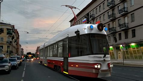 Sankt Peterburg ‘retro tram’ design unveiled - The International Light Rail Magazine