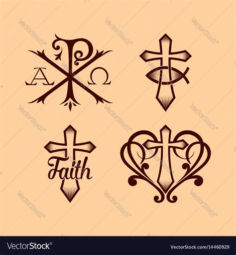 Ancient Christian Religious Symbols