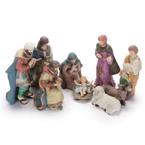 Grandeur Noel Collector's Edition Porcelain Nativity Set | EBTH