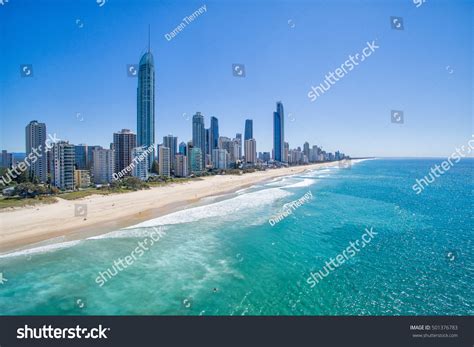 Surfers Paradise Skyline Aerial Stock Photo (Edit Now) 501376783